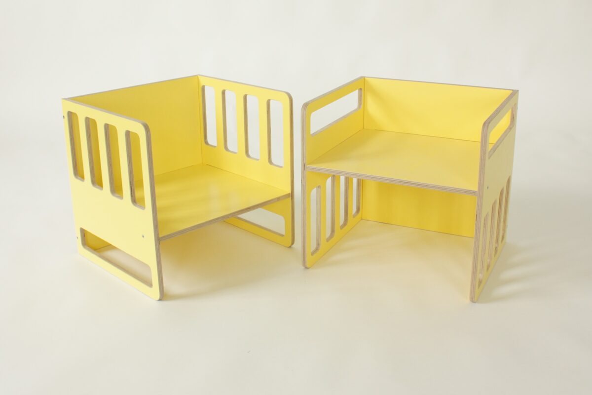 Montessori Tisch und Stuhl